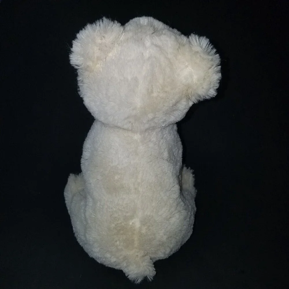 Fiesta White Polar Bear Plush 8